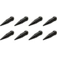 thumbnail image 1 of (8 Pack) Tusk Spike Tapered Lug Nut 12mm x 1.50mm Thread Pitch Black For Tracker 800SX LE 2022-2024, 1 of 5