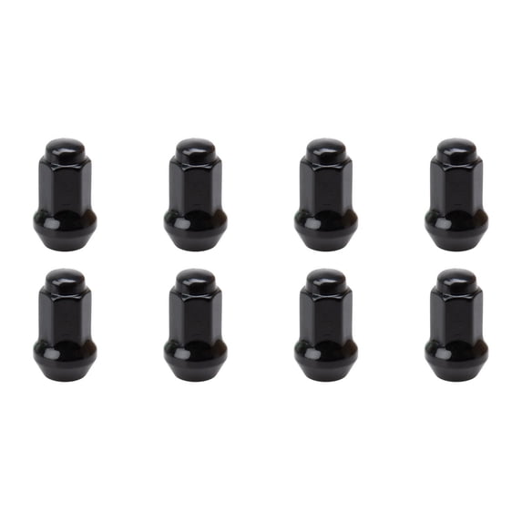 (8 Pack) Tusk Tapered Lug Nut 10mm x 1.25mm Thread Pitch w/14mm Head Black For HONDA RANCHER ES 400 4x4 2004-2006