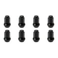 thumbnail image 1 of (8 Pack) Tusk Tapered Lug Nut 10mm x 1.25mm Thread Pitch w/14mm Head Black For HONDA RINCON 680 4x4 2006-2022, 1 of 5