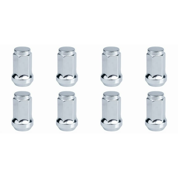 (8 Pack) Tusk Tapered Lug Nut 10mm x 1.25mm Thread Pitch w/14mm Head Chrome For YAMAHA TIMBERWOLF 250 4X4 1994-2000