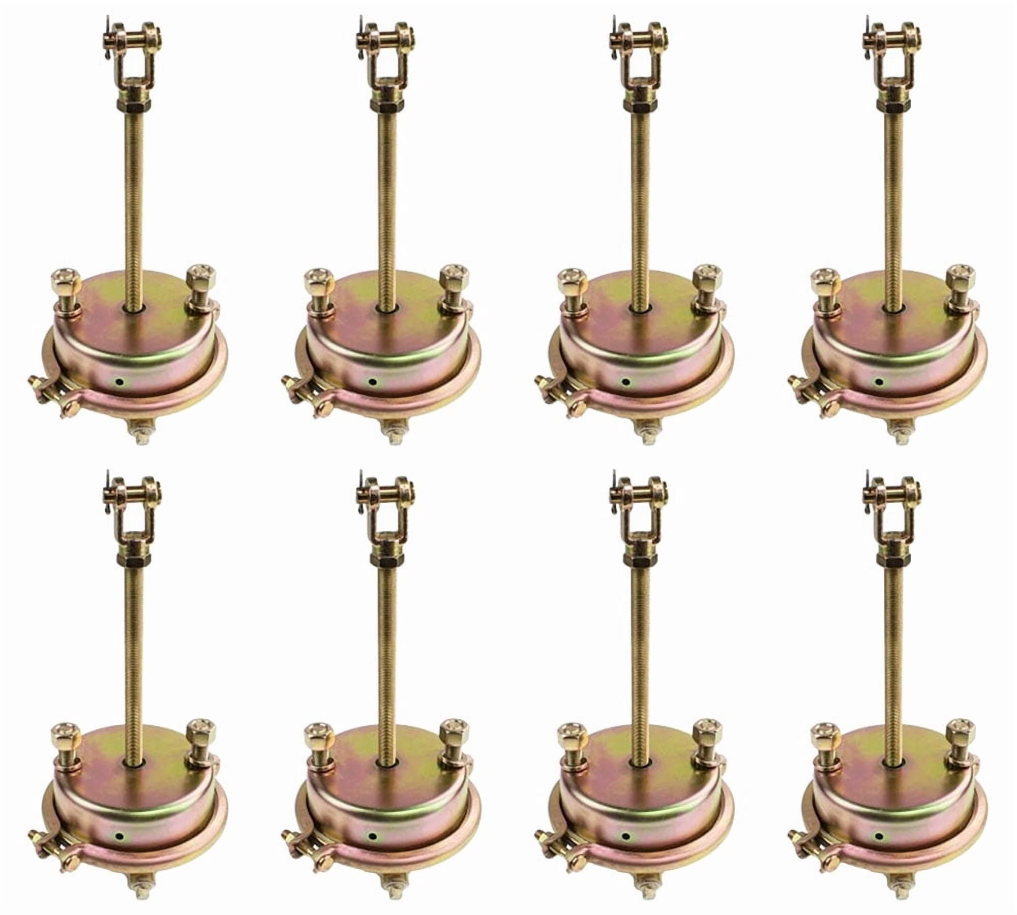 (8 Pack) Type 20 Service Brake Chamber w/Mounting Hardware & Clevis ...