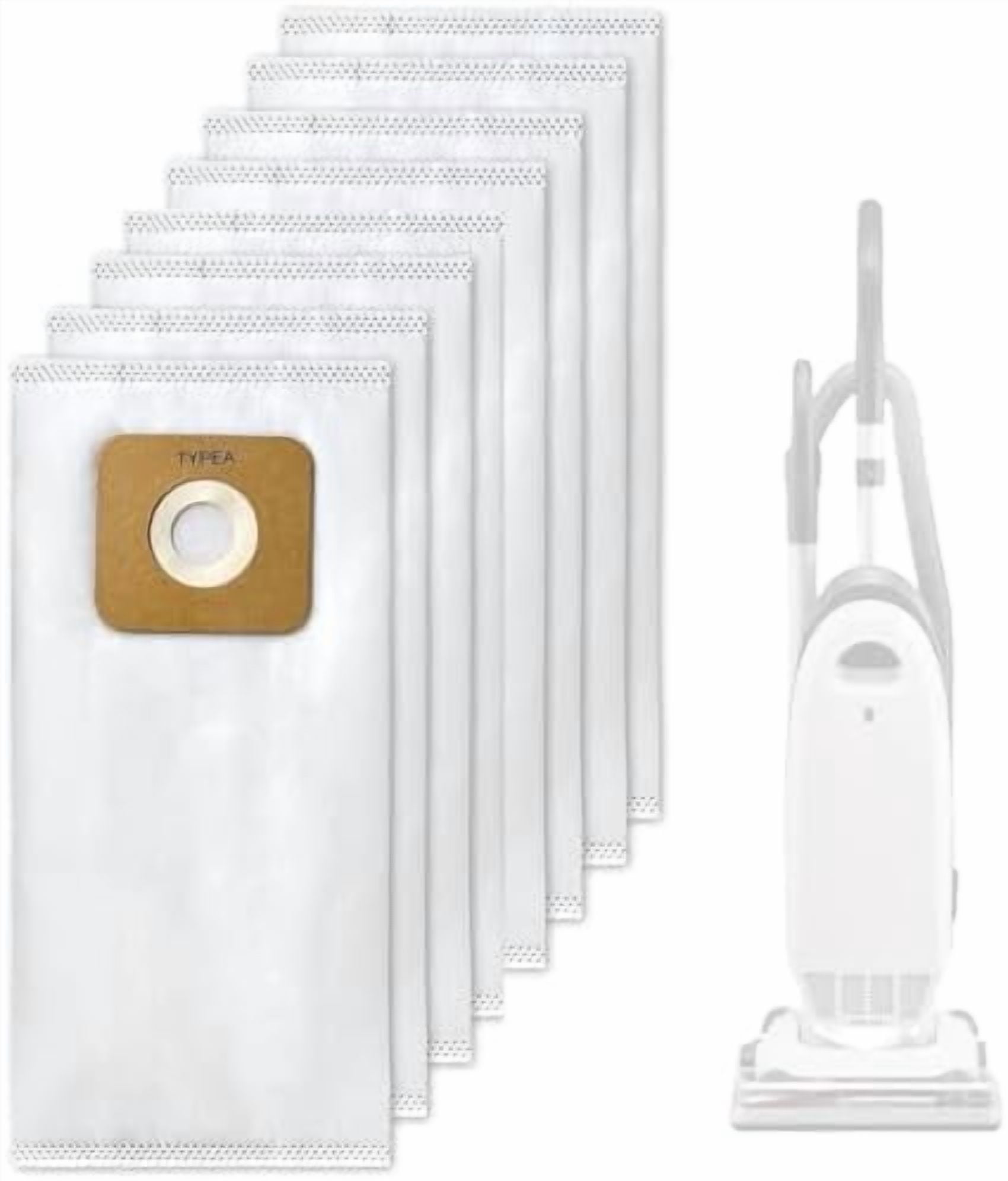 Lot de 10 sacs d'aspirateur HEPA de type A pour simplicity symétrie, S20EZM, 5000/6000, pour aspirateurs verticaux Riccar Most Vibrance, R-Series, 2000/4000, pièce de rechange RAH-6/SAH-6