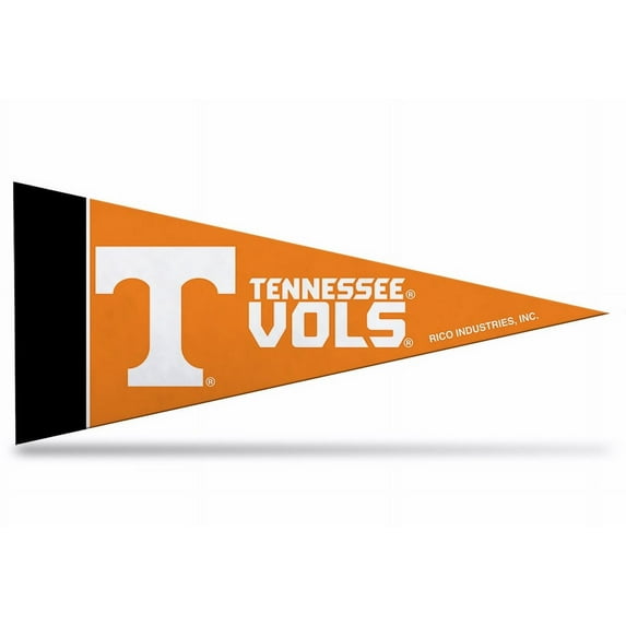 8 Pack Volunteers Mini Pennants, 4" x 9" Licensed By Rico