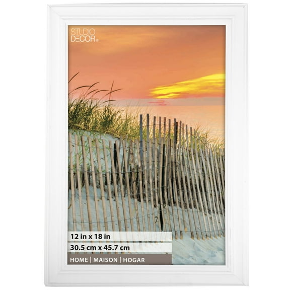 Studio Decor White Tuscany Frame, Home Collection, 8 Pack