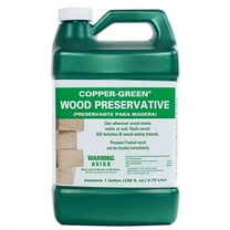 8-Pack of 1 gal Green Products 30001 Copper‐Green Green Wood Preservative