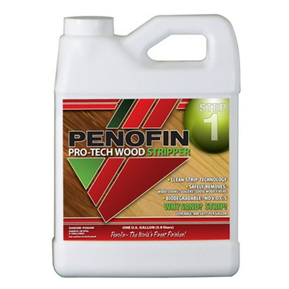8-Pack of 1 gal Penofin FTECHGA Pro-Tech Step #1 - Wood Stripper