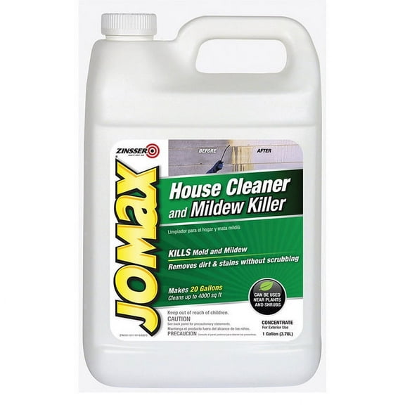 8-Pack of 1 gal Zinsser 60101 Jomax House Cleaner and Mildew Killer
