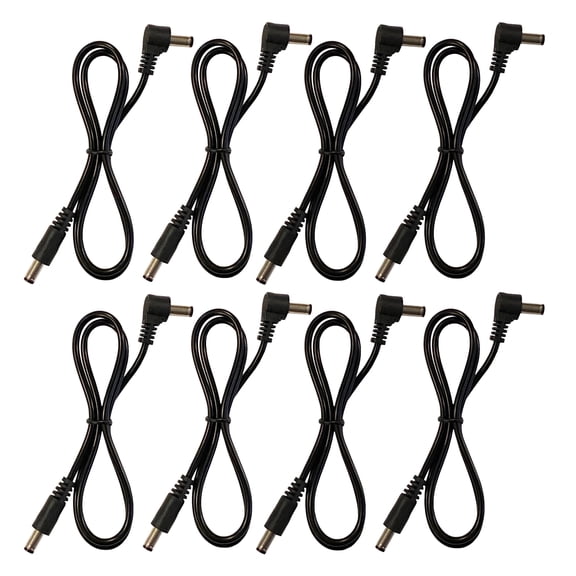(8) Pack of Effects Pedal Power Cables for Voodoo Labs Power Supply