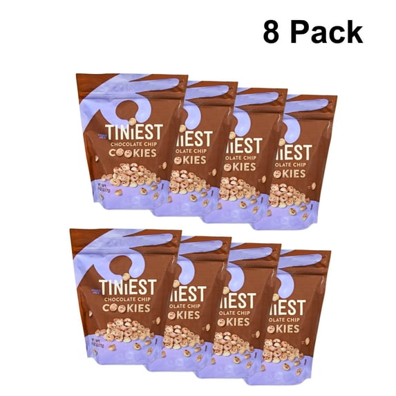 8 Pack of Trader Joe’s Tiniest Chocolate Chip Cookies | 8 Ounce a Pack