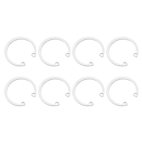 8 Pack47mm Internal Retaining Ring Circlip, Internal Circlip Snap Rings, Silver