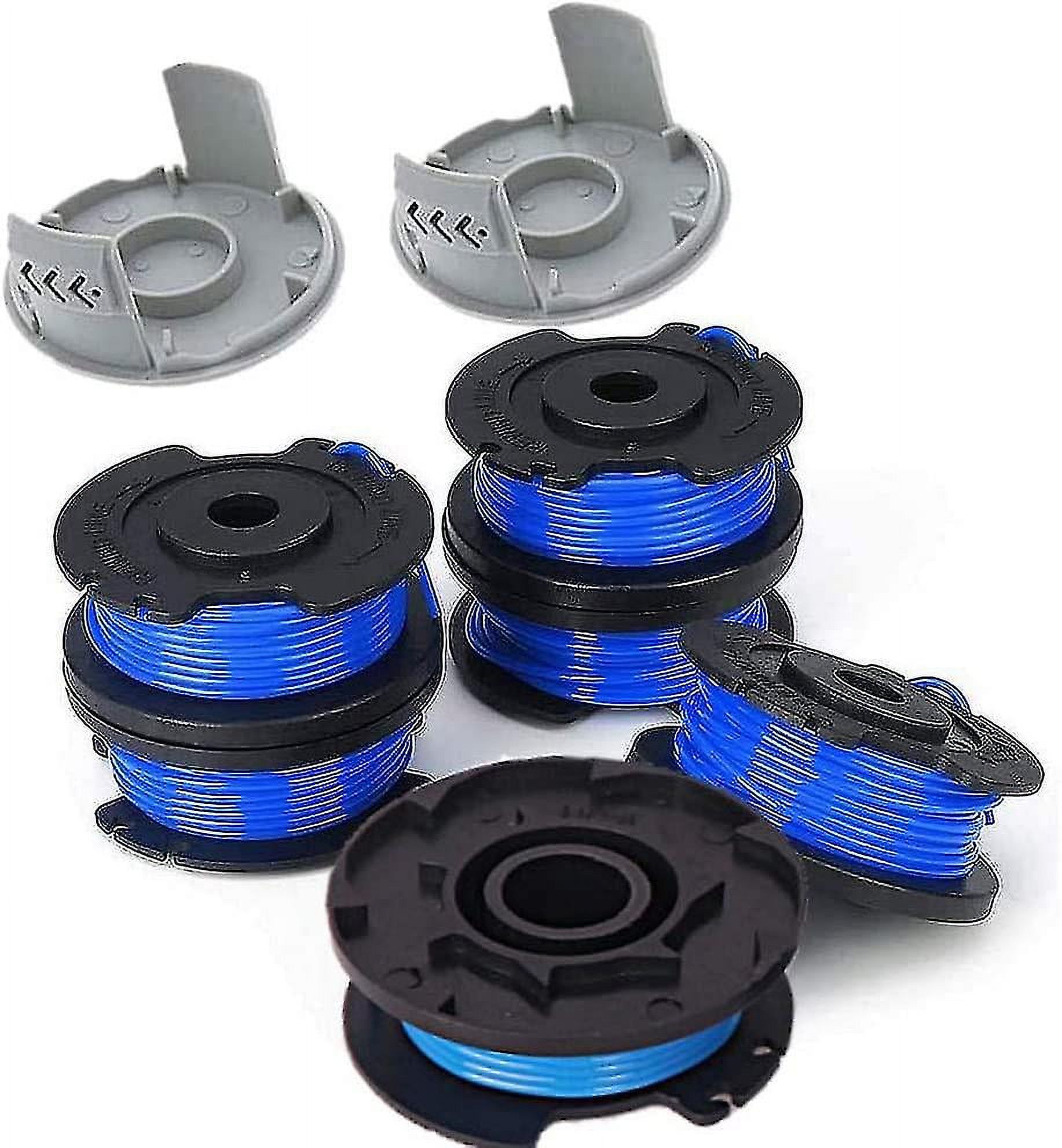 8 Packs 0.065 Inch Line Trimmer Replacement Spool For Ryobi 18v 24v 40v