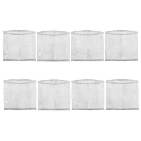 8 Packs 1 Gallon Root Stainless Steel Guard Baskets for Protects Plant From Gophers Moles Voles Damage