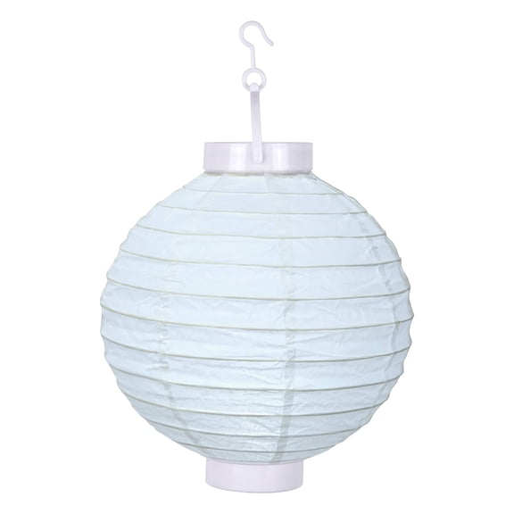 8 Packs: 6 ct. (48 total) 8" White Paper Lanterns by Ashland