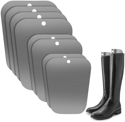 Boot Shape Retainer 8 Packs Boot Shaper Shape Inserts Tall Boot Support for Women and Men ...