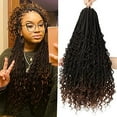 8 Packs Crochet Box Braids Boho Box Braids Crochet Braids Hair