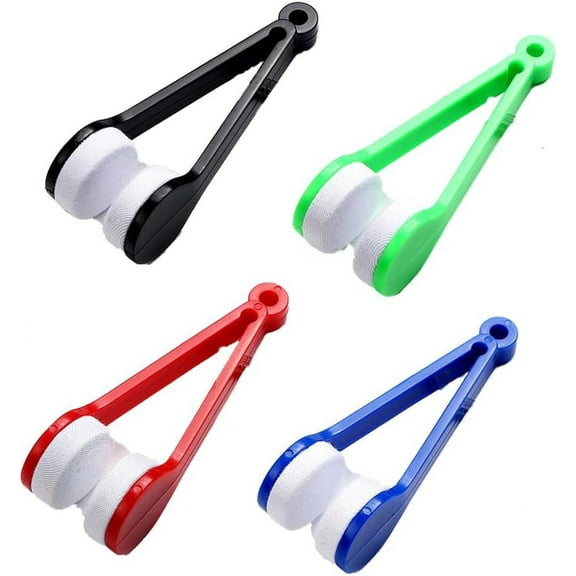 8 Packs Glasses Sunglasses Cleaning Brush Portable Mini Spectacle Cleaning Clip Glasses Soft Cleaner for Wipe Clean Wipe Tools