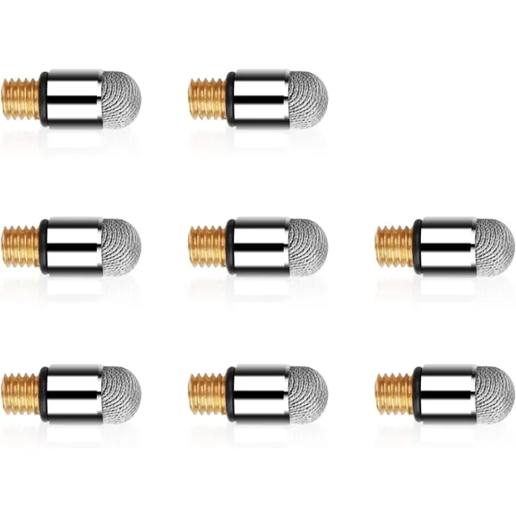 8 Packs High Precision Replacement Fiber Tip New Version Disc Stylus