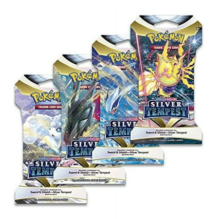 Pokémon - Trading Card Game: Silver Tempest Sleeved Boosters - Styles May Vary