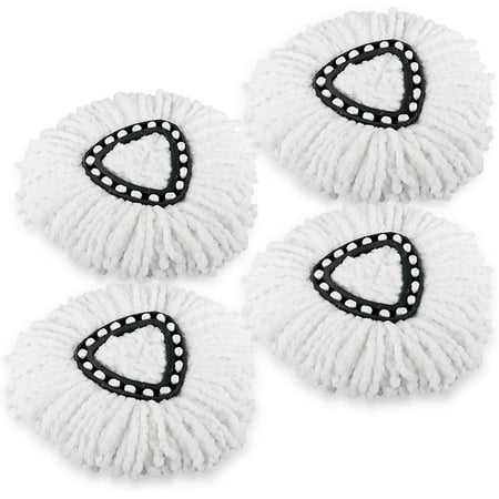 8 Packs Replacement Spin Mop Refill Only Fit For O-Cedar RinseClean Mop Head Replacement Mop Head Microfiber Mop Replace Heads Spin Mop Refill