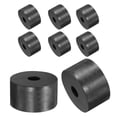 thumbnail image 1 of 8 Packs Rubber Spacers 50mm OD, 10mm ID, 30mm Height Round Anti Vibration Spacer Thick Rubber Washers, 1 of 6