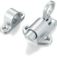 8 Packs Self-Closing Latches,Silver Gray Spring Door Lock,Resilient ...