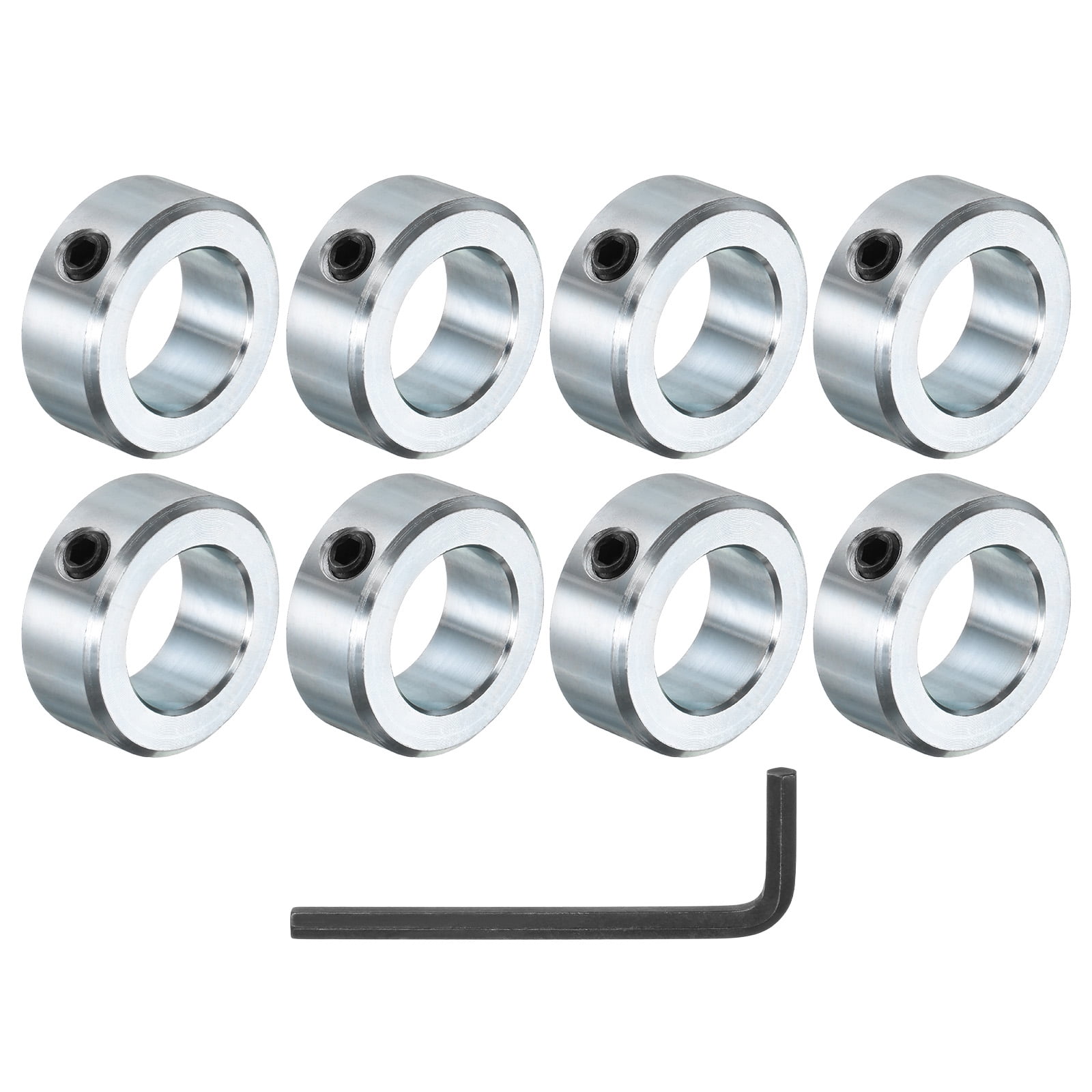 8 Packs Set Screw Shaft Collars 1