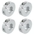 thumbnail image 1 of 8 Packs Single Split Clamp-On Shaft Collar 16mm Bore One-Piece Clamping Collar, 35mm OD, 12mm Thickness, Aluminum Alloy, 1 of 5