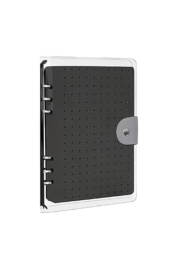 8 Pages Enamel Pin Display Book for Enamel Pins, Portable A5 Pins Collection Storage Organizer Book, Clear Collection Display for Pin, Brooches, Badges Storage and Presentation