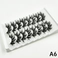 thumbnail image 1 of 8 Pair 3-D Artificial False Eyelashes, Natural long, Semi-Handmade for Women and Girls, 1 of 39