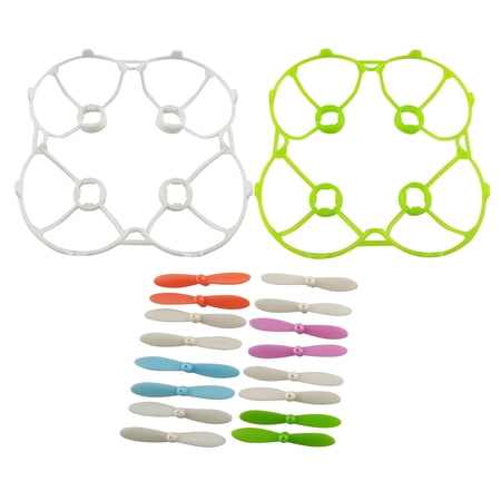 8 Pair Mini CW/CCW Prop Propeller & s Propeller Guard for RC Quadcopter Helicopter Parts