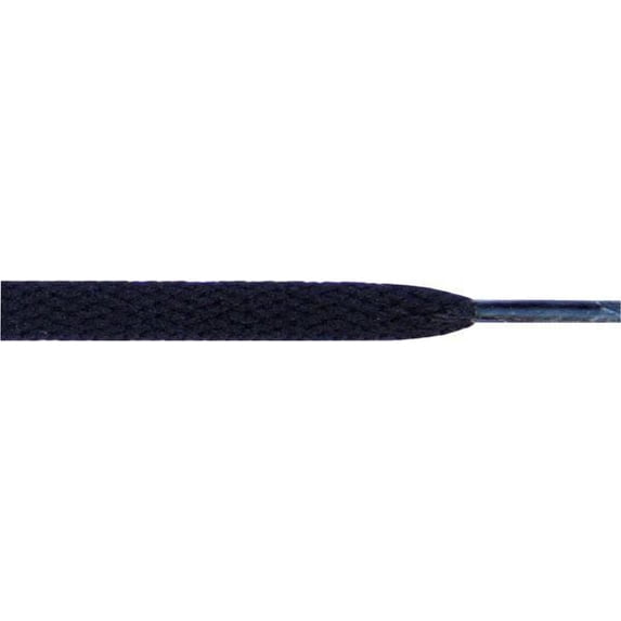 8 Pairs 5/16" Flat Athletic Shoelaces for Sport Shoes (Black)