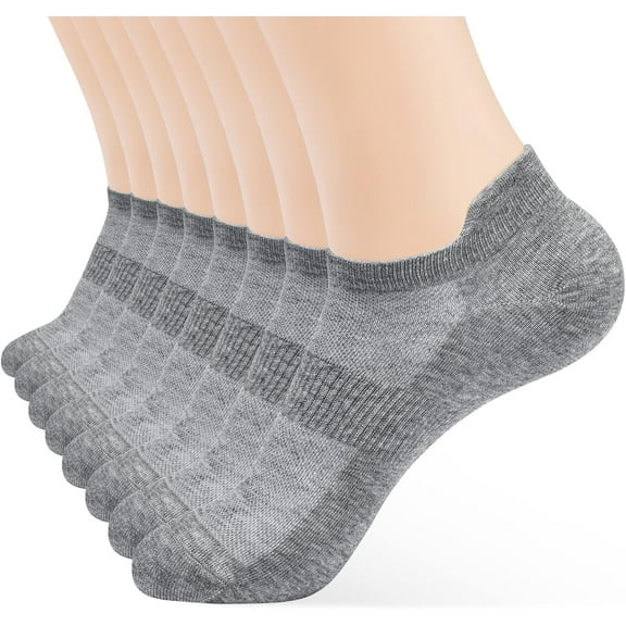 8 Pairs Ankle Socks Thin cotton socks Women's Thin Athletic Running Low Cut No Show Socks With Heel Tab