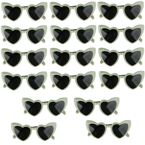 8 Pairs Bachelorette Party Heart Shaped Sunglasses Party Decorations Bridesmaid Proposal Gifts for Women girls