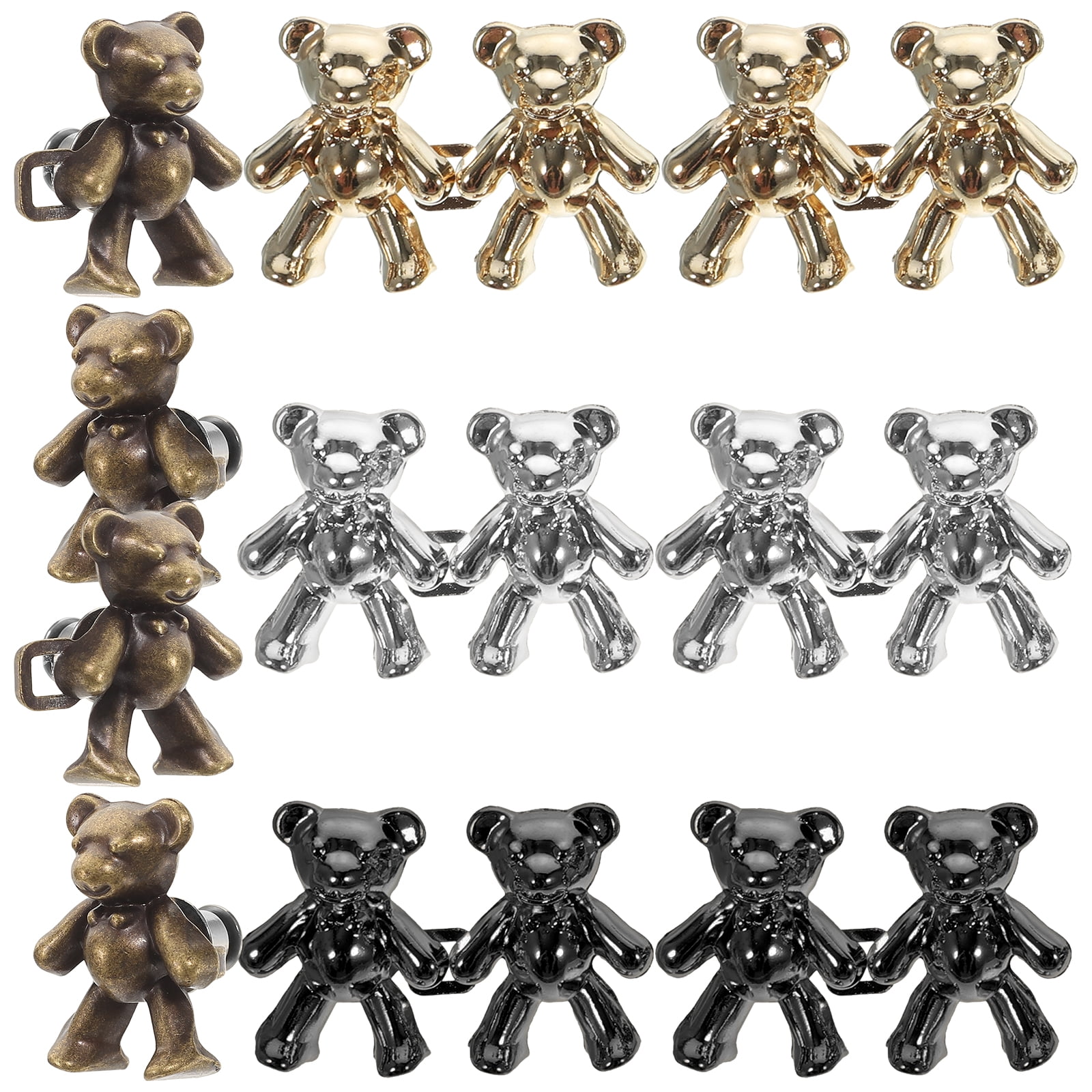 8 Pairs Baggy Jeans Pant Buttons Size down Pants Tightener Extender