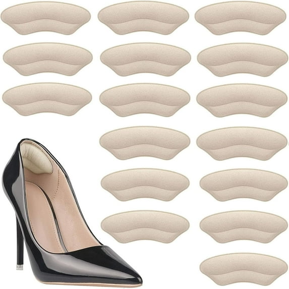 Heel Grips, Self-Adhesive, Blisters Heel Pain, 8 Pairs