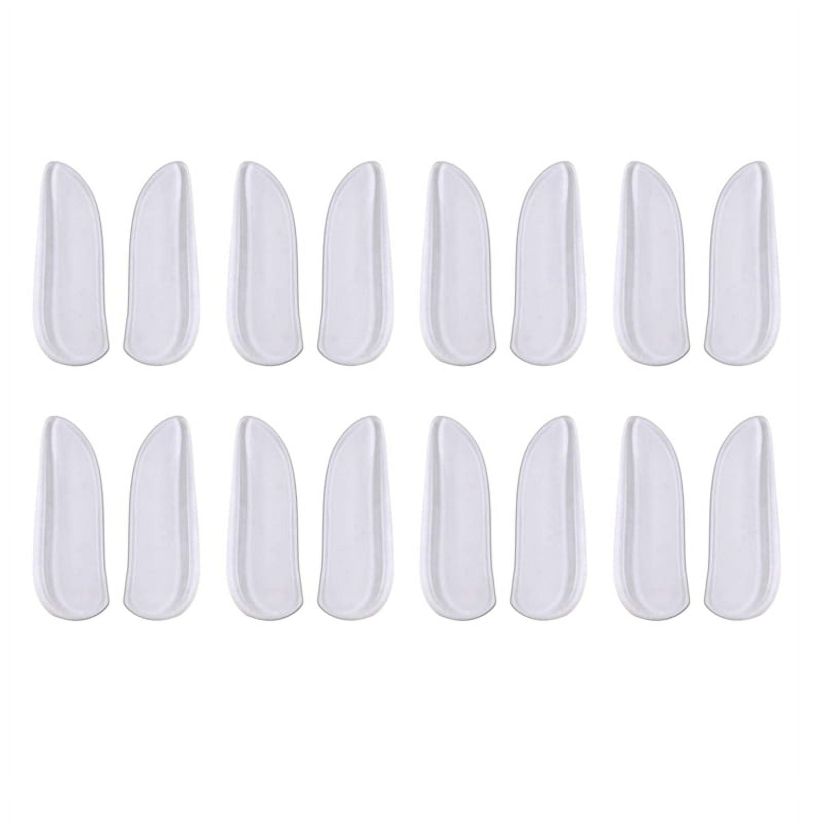 8 Pairs Medial & Lateral Heel Wedge Silicone Insoles - Corrective ...
