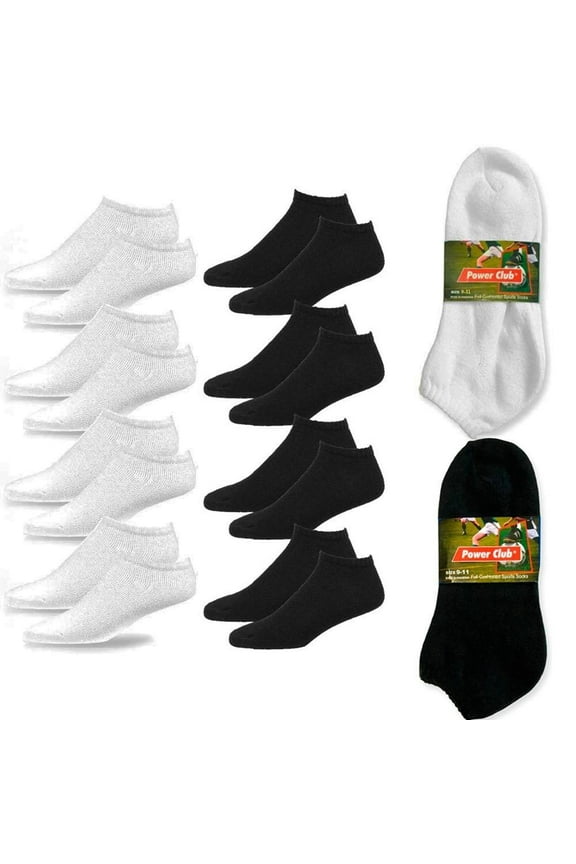8 Pairs Mens Low Cut 9-11 Socks Cushioned Sport No Show Athletic Crew Ankle New