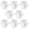 8 Pairs Moisturizing Gloves White Cotton Moisturizing Gloves for