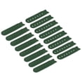 thumbnail image 1 of 8 Pairs Snapback Strap Cover, 7 Holes Plastic Adjustable Hat Snap Buckle Replacement (Dark Green), 1 of 6