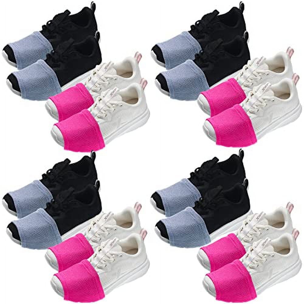 8 Pairs Socks for Dancing on Smooth Floors Dance Socks over Sneakers Dance Shoe Covers for