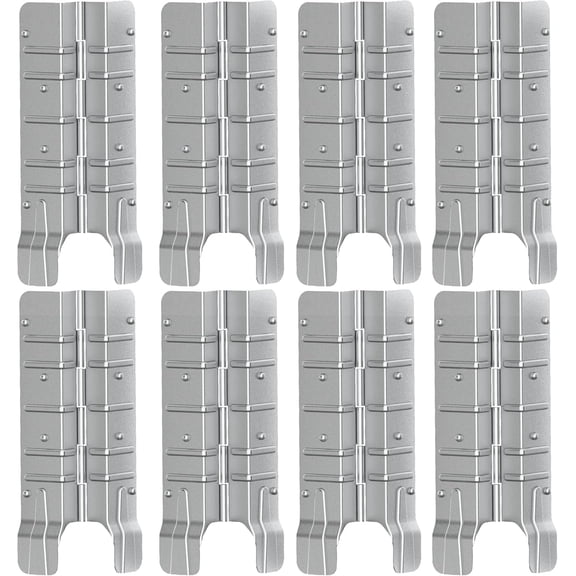 8" Pallet Collar Hinges for Raised Garden Bed Brackets 8 PCS Heavy Duty Corner Connectors for Stackable Wooden Raised Flower Beds, Storage Boxes Corner Brackets with Removable Pin