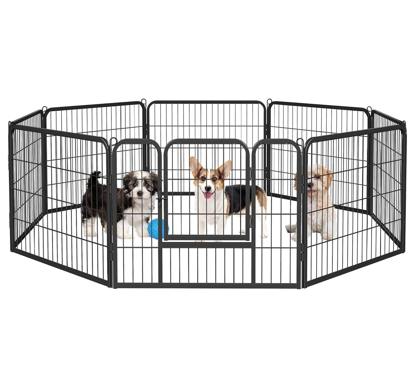8 Panel 24 inch Dog Pen Playpen Heavy Duty Metal Pet Play Pens For 8-panel-24-inch-dog-pen-playpen-heavy-duty-metal-pet-play-pens-for