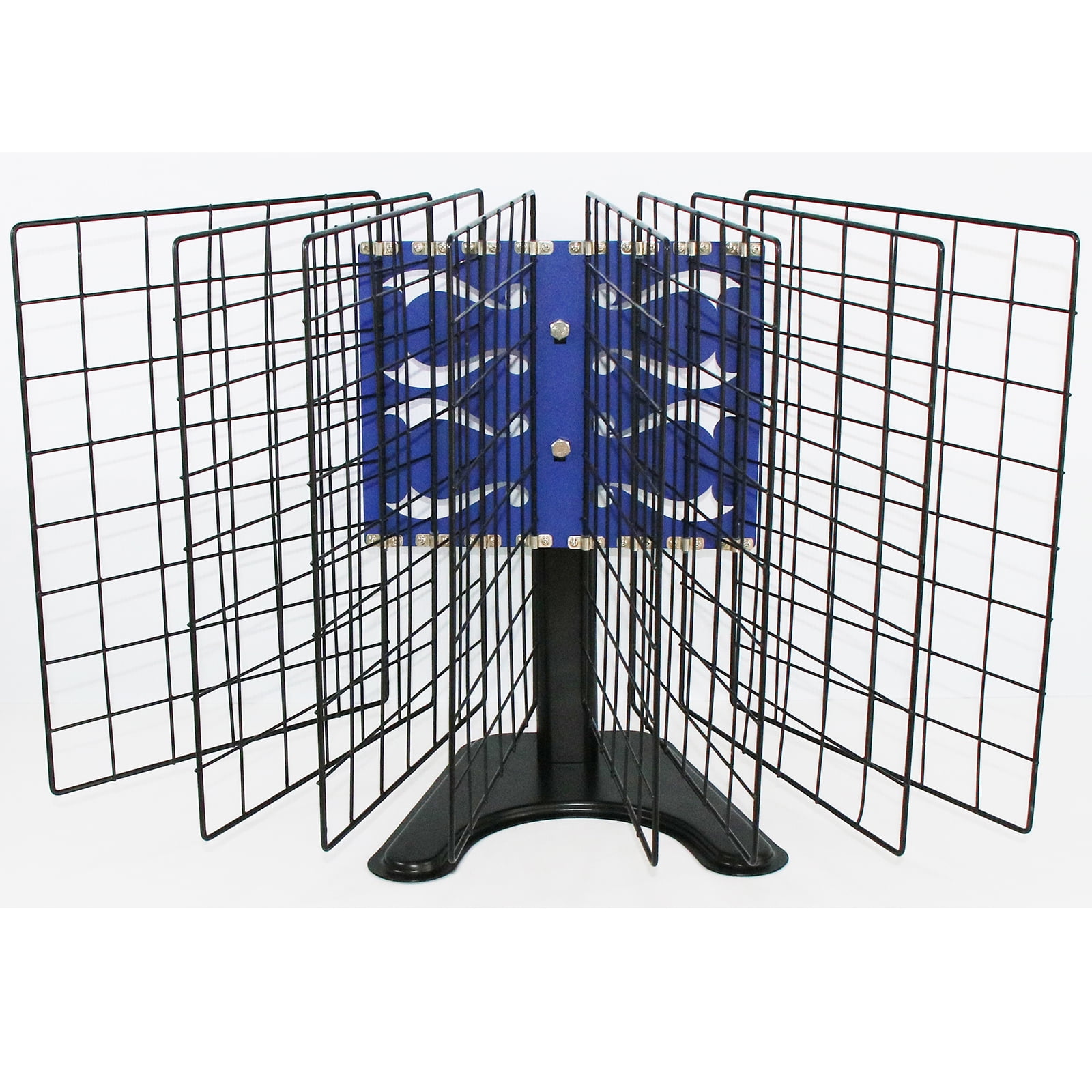 8-Panel Desktop Drying Rack Display Stand Vertical Page-turning Type ...