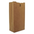 thumbnail image 1 of #8 Paper Grocery Bag, 35lb Kraft, Standard 6 1/8 x 4 1/6 x 12 7/16, 2000 bags, 1 of 2