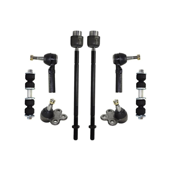 8 Pc Complete Steering & Suspension Tie Rod Ends Outer Inner Lower Ball Joints Sway Bar Links Fits select: 2000-2013 CHEVROLET IMPALA, 2014-2016 CHEVROLET IMPALA LIMITED