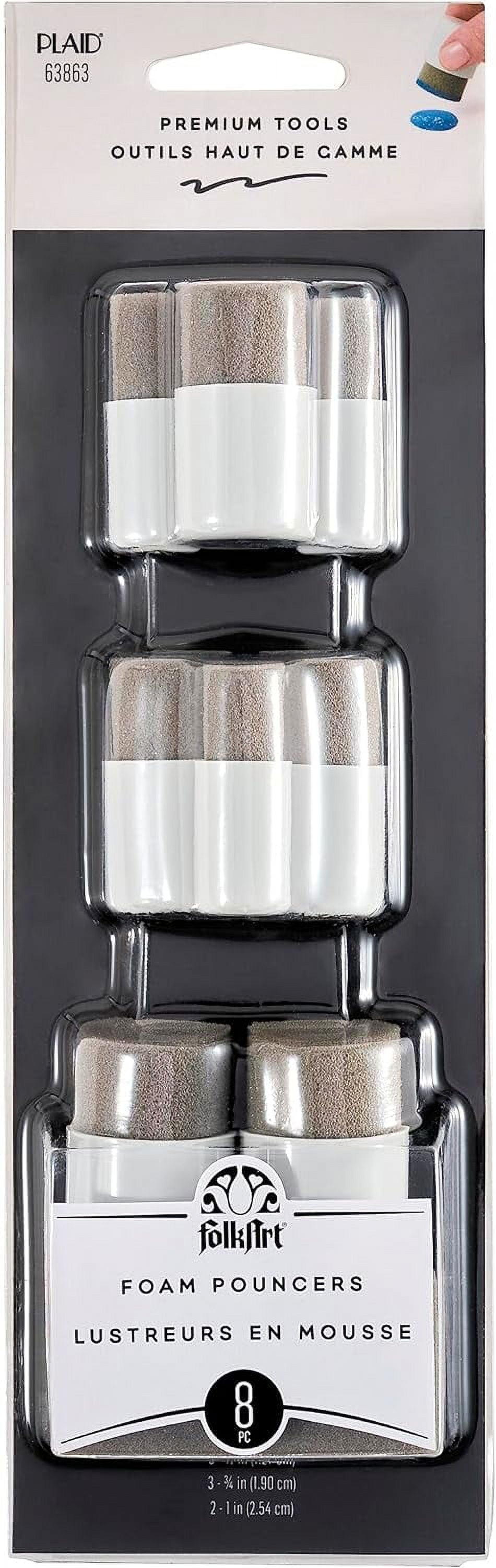 8 Pc Foam Pouncer Set Perfect for Stenciling, Pouncing, and Stippling ...