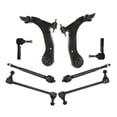 thumbnail image 1 of 8 Pc Front Control Arm Tie Rods & Sway Bar Links 9.86 inch Center to Center Suspension Kit Fits select: 2005-2010 CHEVROLET COBALT, 2006-2011 CHEVROLET HHR, 1 of 10