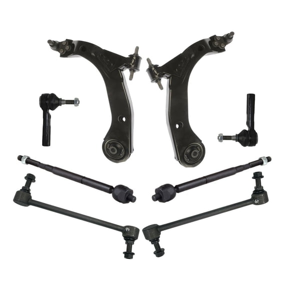 8 Pc Front Control Arm Tie Rods & Sway Bar Links 9.86 inch Center to Center Suspension Kit Fits select: 2005-2010 CHEVROLET COBALT, 2006-2011 CHEVROLET HHR