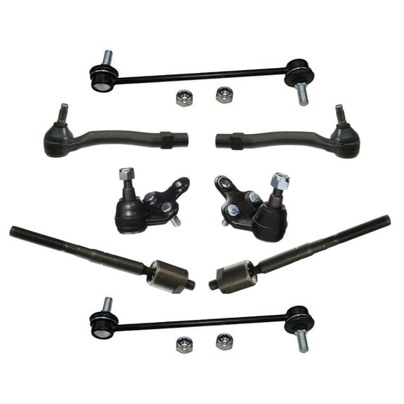 8 Pc Front Outer Inner Tie Rod Ends Ball Joints Sway Bars Suspension Kit Fits select: 2002-2003 TOYOTA CAMRY, 2002-2003 LEXUS ES