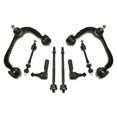thumbnail image 1 of 8 Pc Front Outer Inner Tie Rod Ends + Upper Control Arm + Sway Bar Links Complete Suspension Kit Compatible with 4WD Models Fits select: 2005-2008 FORD F150, 2006-2008 LINCOLN MARK LT, 1 of 10